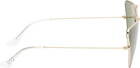 Marni Gold Cat Eye Sunglasses