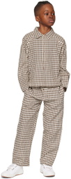 Caramel Kids Brown Ficus Trousers