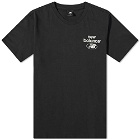 New Balance Men's NB Essentials Logo T-Shirt in Black