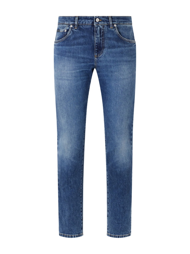 Photo: Dolce&Gabbana - Straight-Leg Jeans - Blue