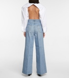 Petar Petrov Wide-leg high-rise jeans