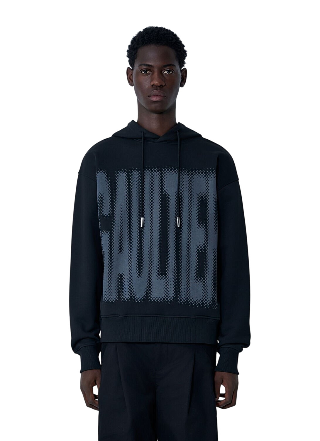 Haider Ackermann Brown Embroidered Zipped Hoodie Haider Ackermann