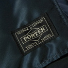 Porter-Yoshida & Co. 2-Way Helmet Bag in Iron Blue