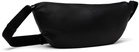 WOOYOUNGMI Black Leather Moon Bag