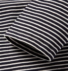 FRAME - Striped Cotton-Jersey T-Shirt - Men - Midnight blue