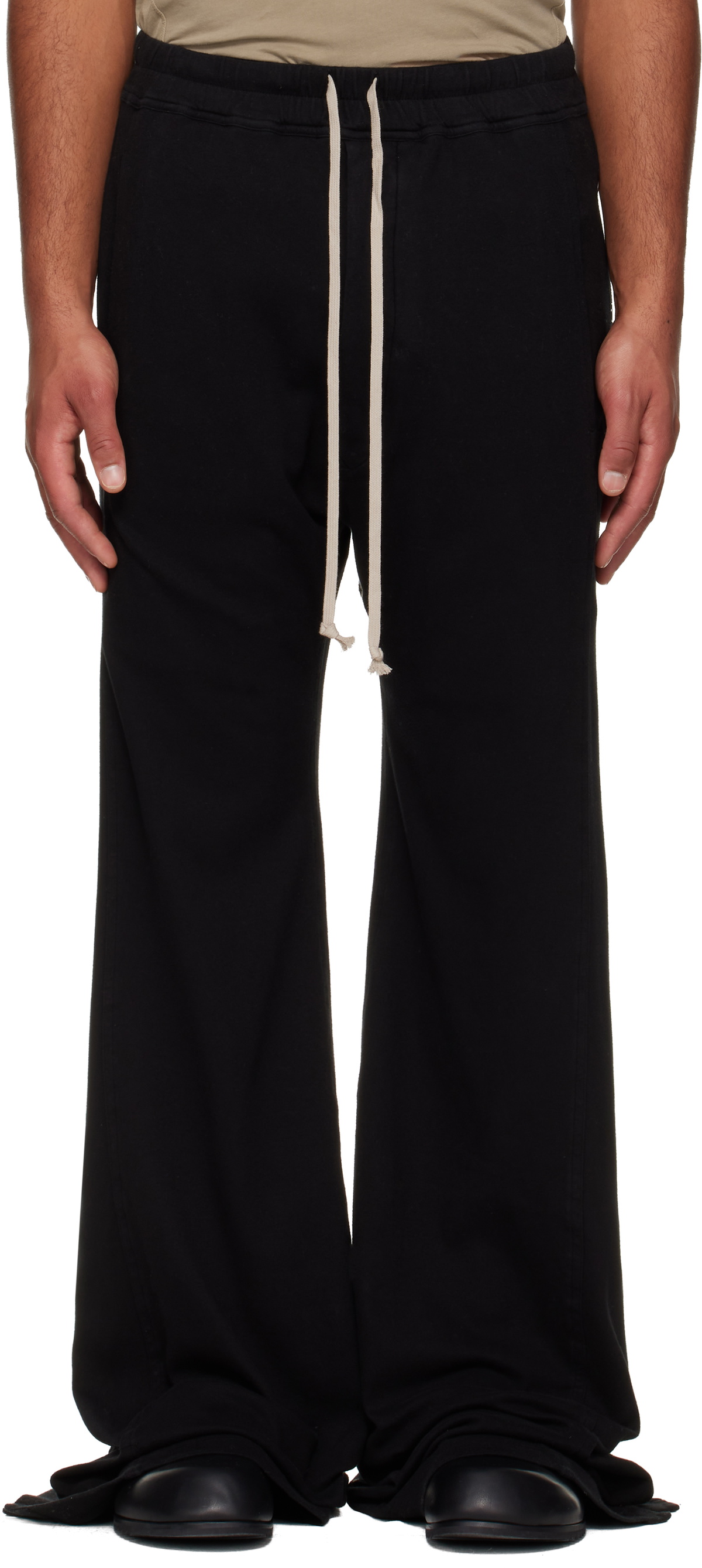Rick Owens DRKSHDW Black MT Drawstring Sweatpants Rick Owens Drkshdw