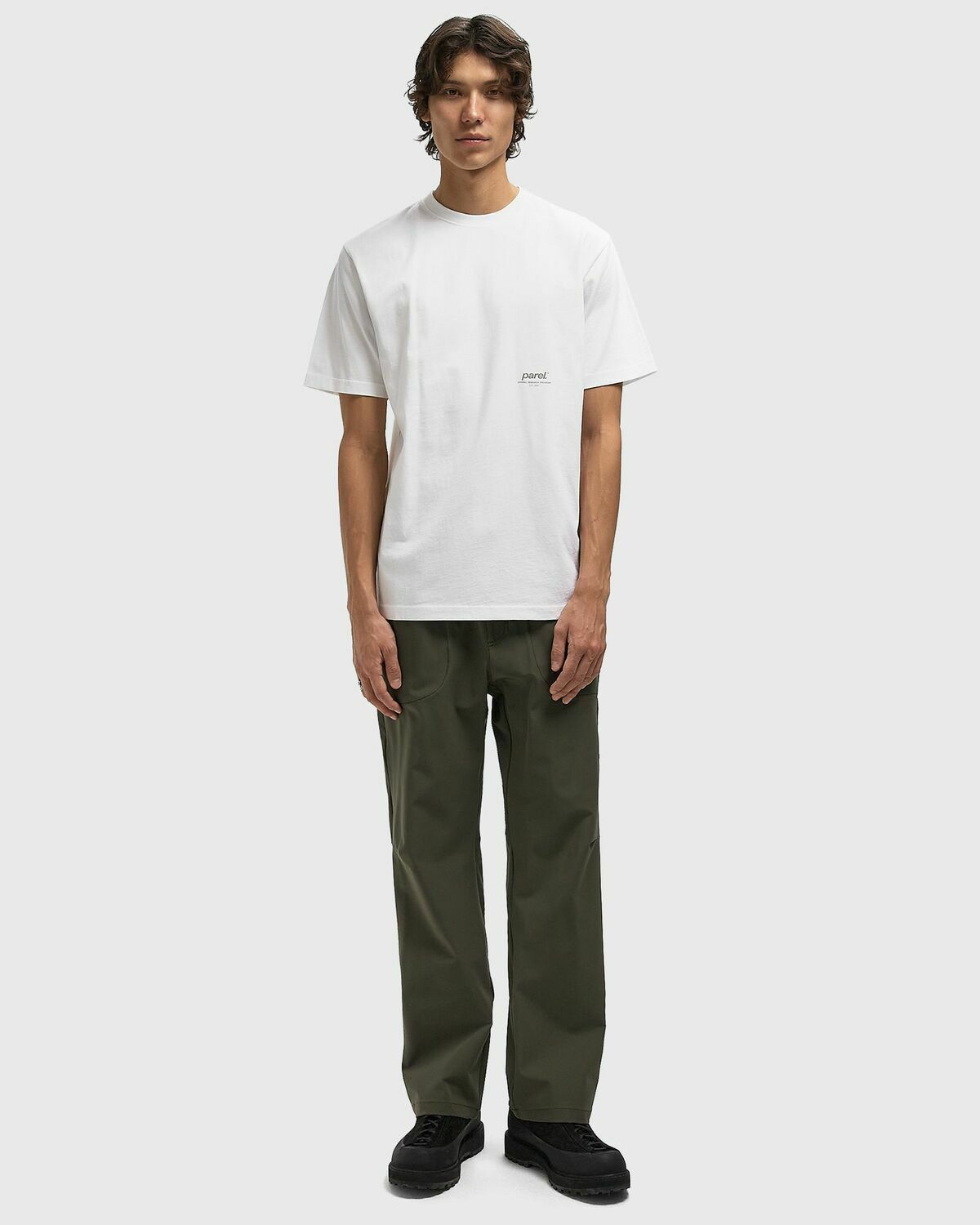 Parel studios Core Tee White Mens Shortsleefe