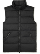 Aspesi - Quilted Shell Down Gilet - Black
