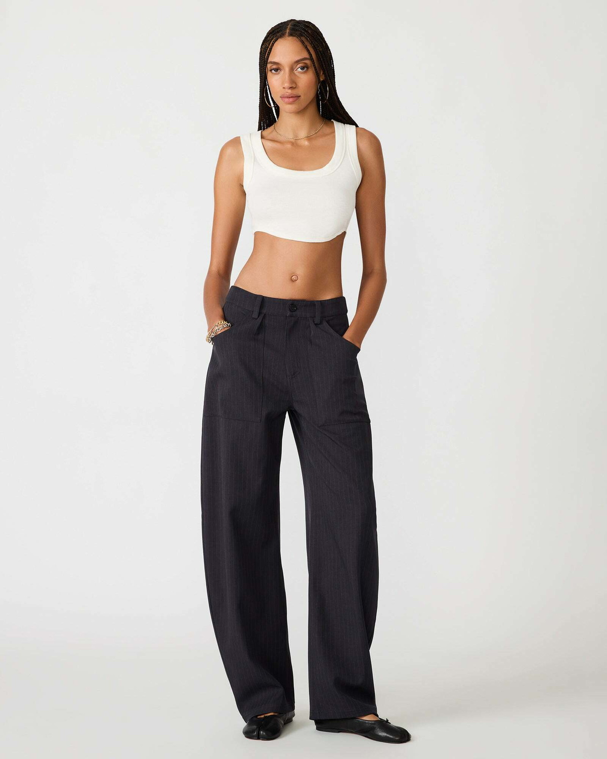 Steve Madden Hansen Pants in Navy