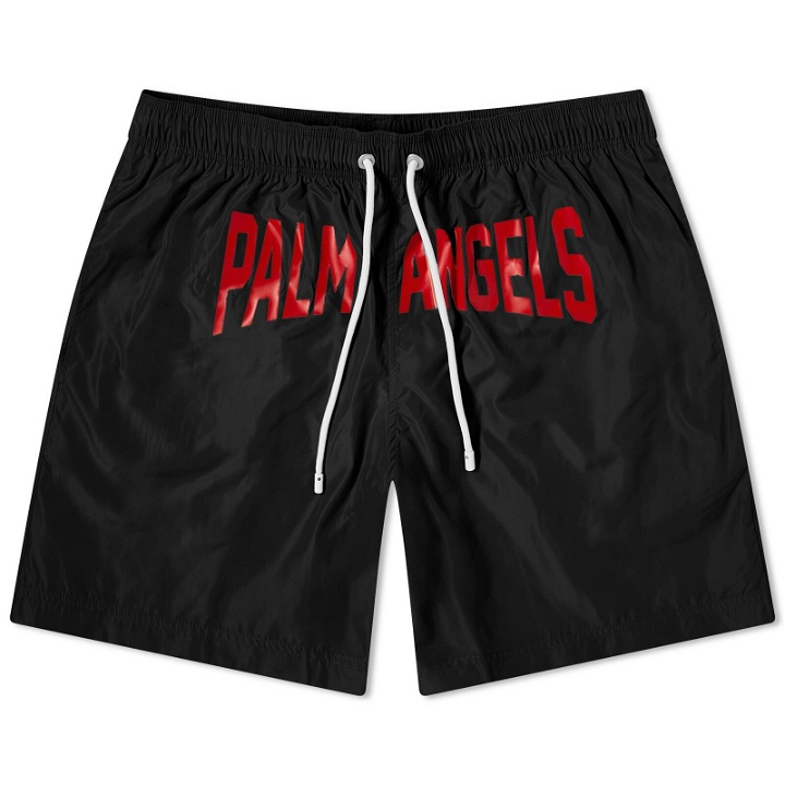 Photo: Palm Angels Men's PA City Swim Shorts in Black