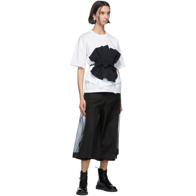 Enfold Black Layered Trousers
