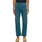 Loewe Green Denim Slim Jeans