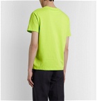 Valentino - Logo-Print Cotton-Jersey T-Shirt - Green