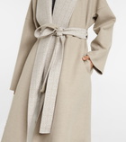 Loewe - Anagram jacquard wool coat