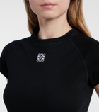 Loewe Anagram cotton-blend T-shirt