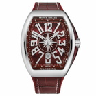 Franck Muller Vanguardyact Automatic Red Dial Mens Watch 45SCYACHTREDWHT