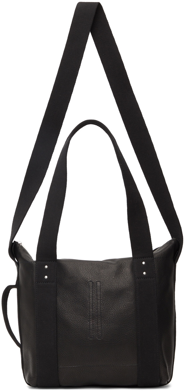 Rick Owens Black Mini Trolley Tote Rick Owens