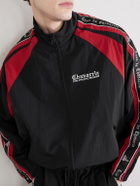 Willy Chavarria - Casa De Chavarria Logo-Detailed Shell Jacket - Black