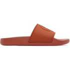 ANINE BING Red Isla Slides