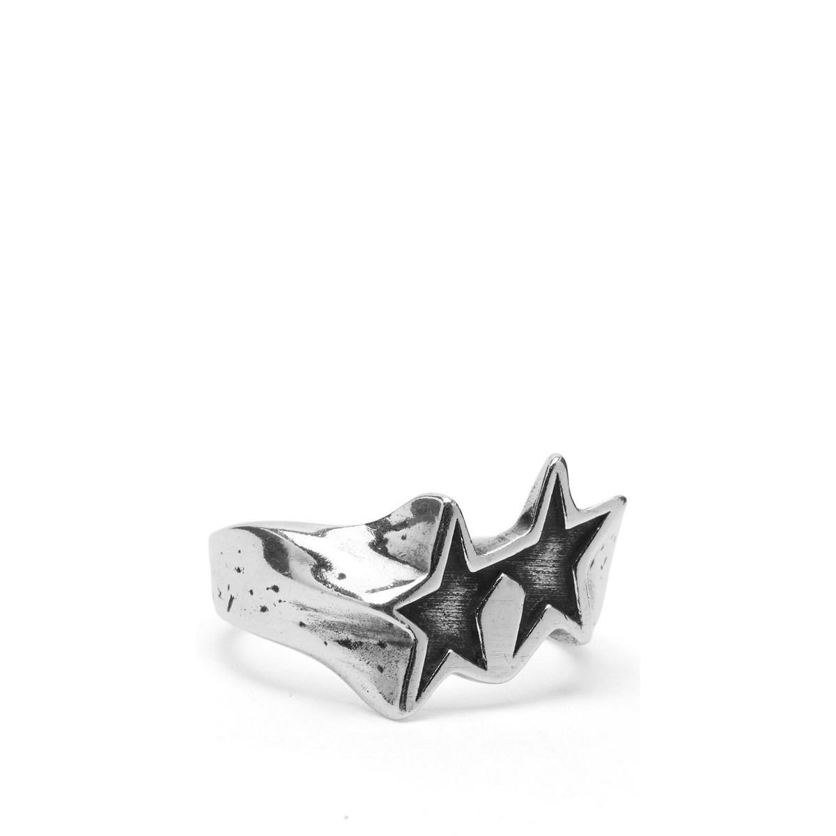 TwoJeys Men's Tilted Icon Ring in Sterling Silver