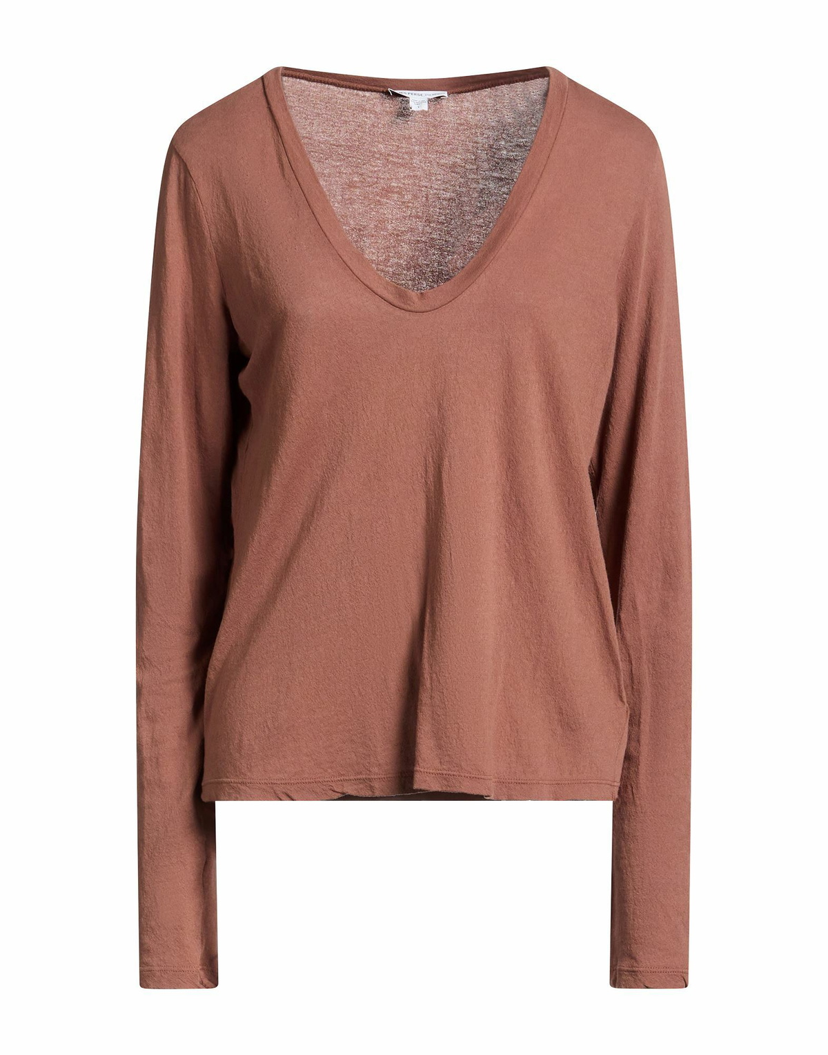 James Perse Womens T-shirt in Brown