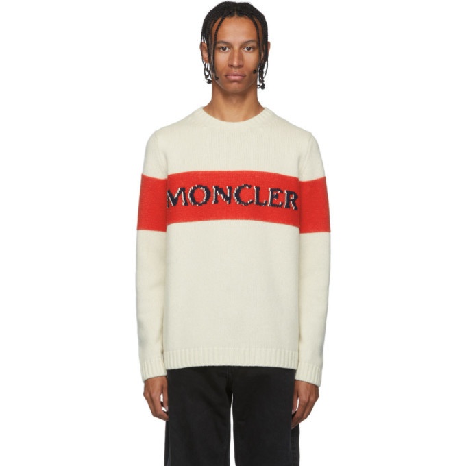 Photo: Moncler Genius 2 Moncler 1952 Beige Maglione Tricot Sweater