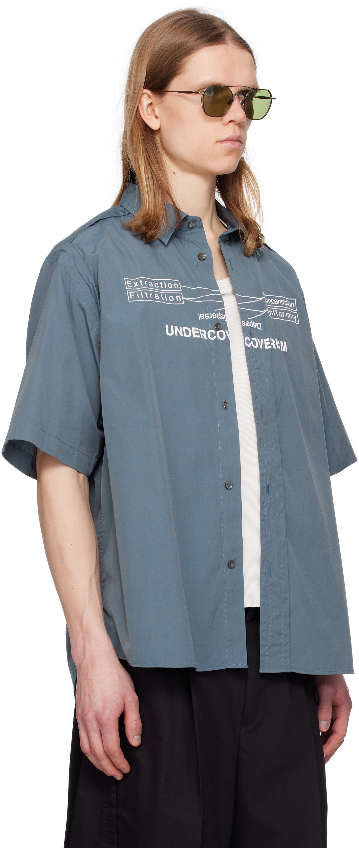UNDERCOVER Blue UP1E4408 Shirt