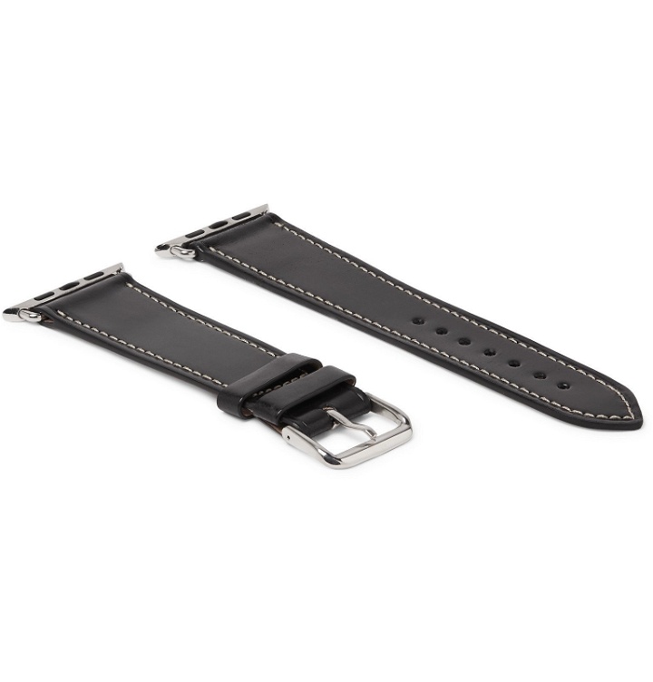Photo: Il Bussetto - Leather Watch Strap - Black