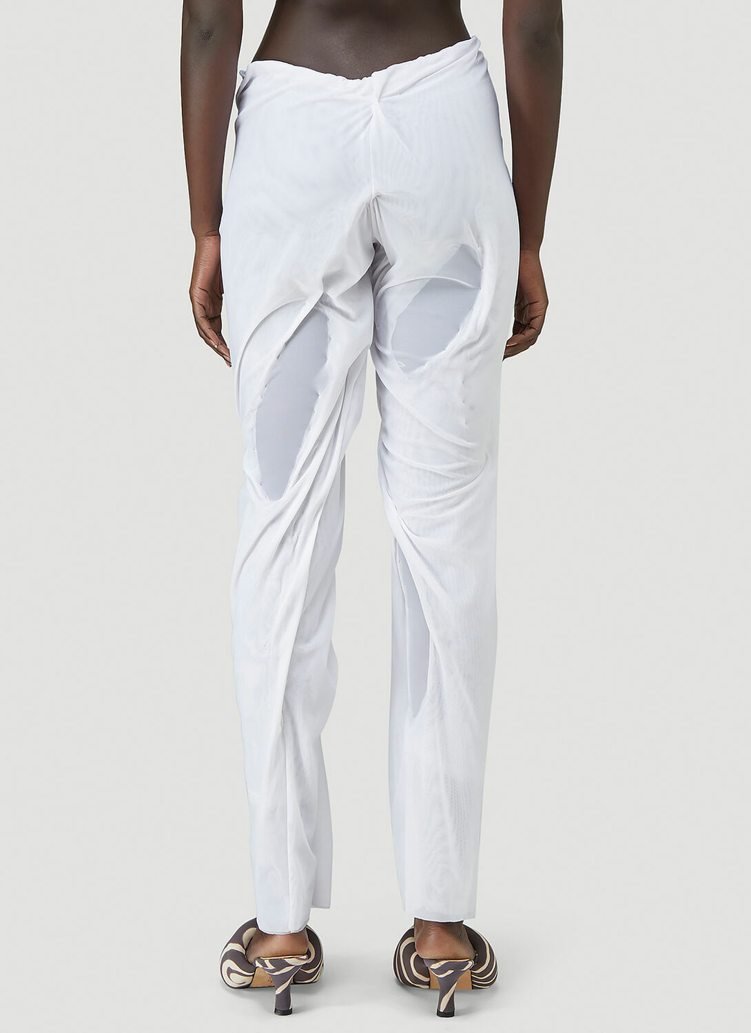 DI PETSA Wet-Look Pants