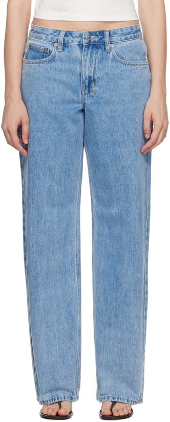 Photo: Ksubi Blue Low Rider Jeans