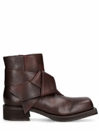ACNE STUDIOS - 40mm Leather Ankle Boots