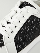 Christian Louboutin - Rantulow Rubber-Trimmed Mesh and Leather Sneakers - White