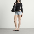 Gimaguas Women's Flor Shorts in Washed Blue