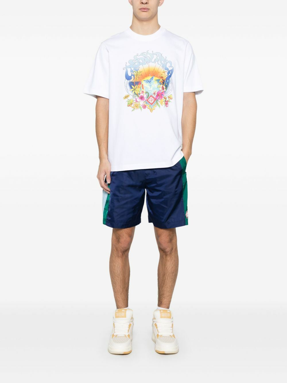 Casablanca Printed T-Shirt Casablanca