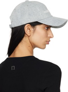 Wooyoungmi Blue Embroidered Denim Cap