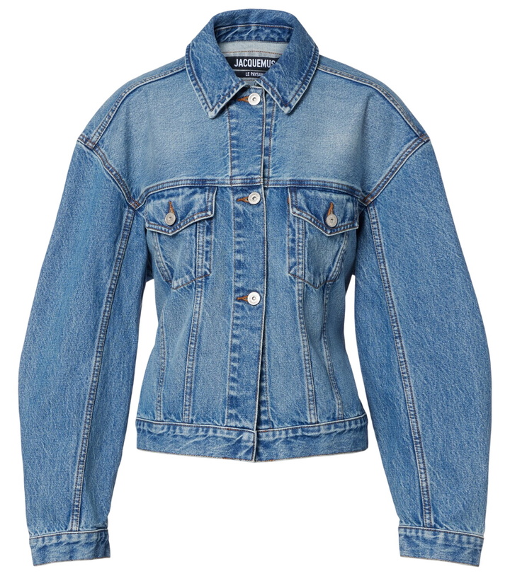 Photo: Jacquemus Cropped denim jacket