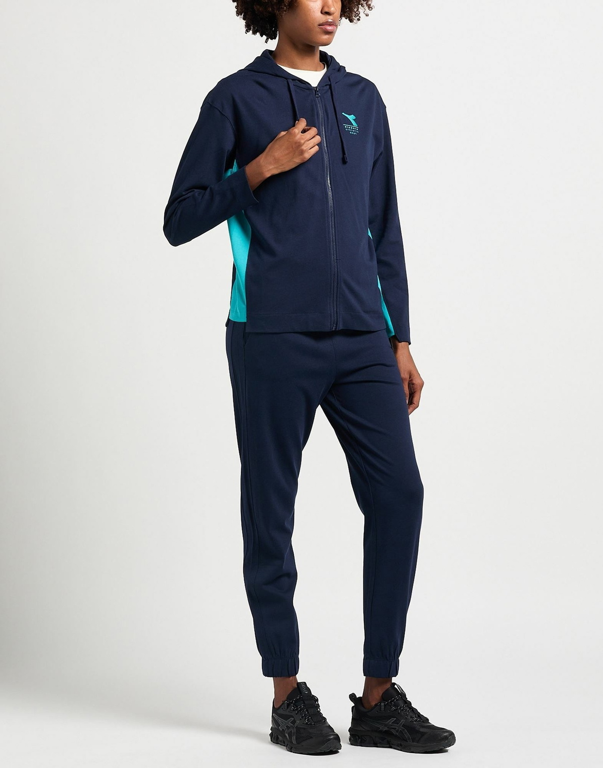 Diadora Womens Tracksuit in Navy
