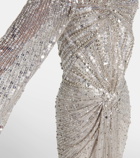 Jenny Packham Anja sequined gown