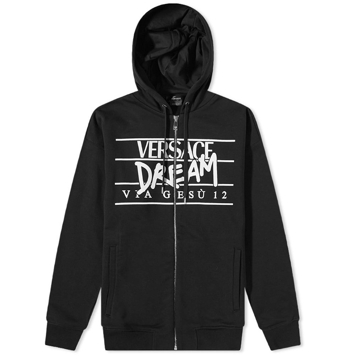 Photo: Versace Dream Logo Zip Hoody