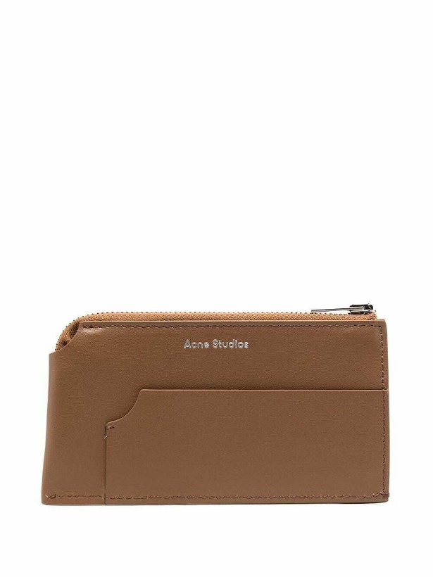 Photo: ACNE STUDIOS - Leather Zipped Wallet