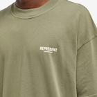 Represent Men's Owners Club T-Shirt in Olive