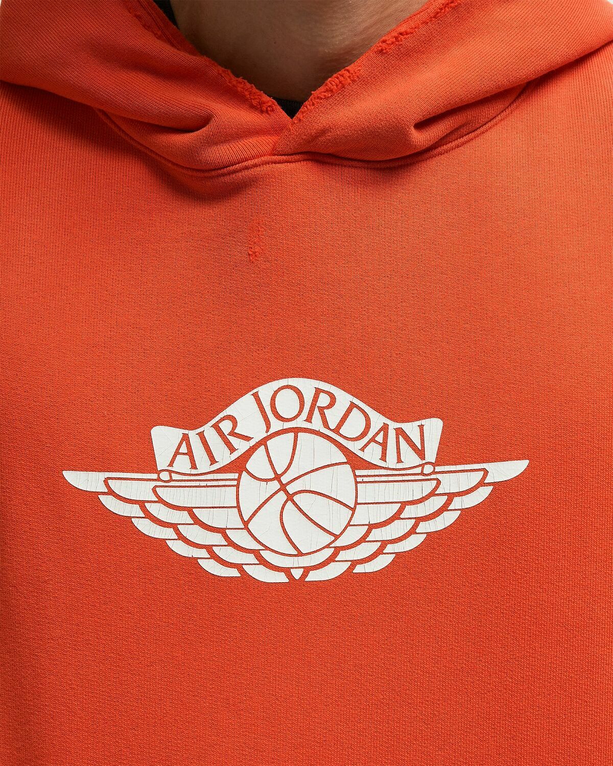 Jordan Air Jordan Rare Air Fleerce PO Hoodie Red Mens Hoody