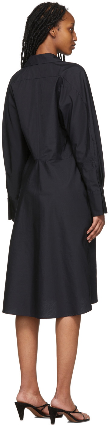 loose fitting dresses for work Gabriela Hearst Maude Belted Shirt Dress, Blue, Women's, 42 It (6 Us), Casual & Work Dresses Shirtdresses Button-Down Shirt Dresses