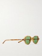 JACQUES MARIE MAGE - Clark Round-Frame Tortoiseshell Acetate Sunglasses