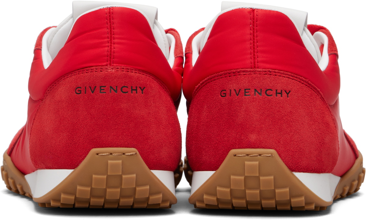 Givenchy Red Glide Runner Sneakers