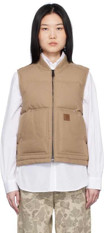 Photo: Carhartt Work In Progress Tan Rayley Vest