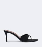 Magda Butrym Satin thong sandals