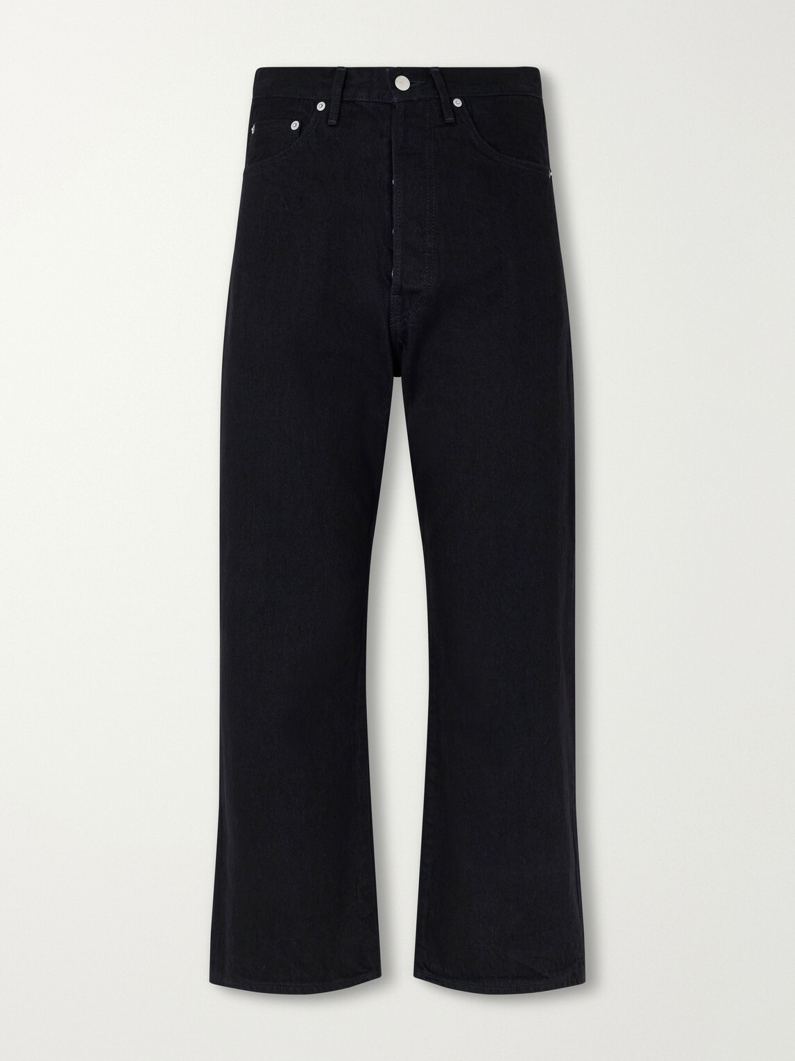 Graphpaper - Selvage Straight-Leg Jeans - Black
