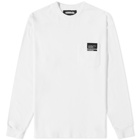 Neighborhood Men's Long Sleeve Classic Pocket T-Shirt in White