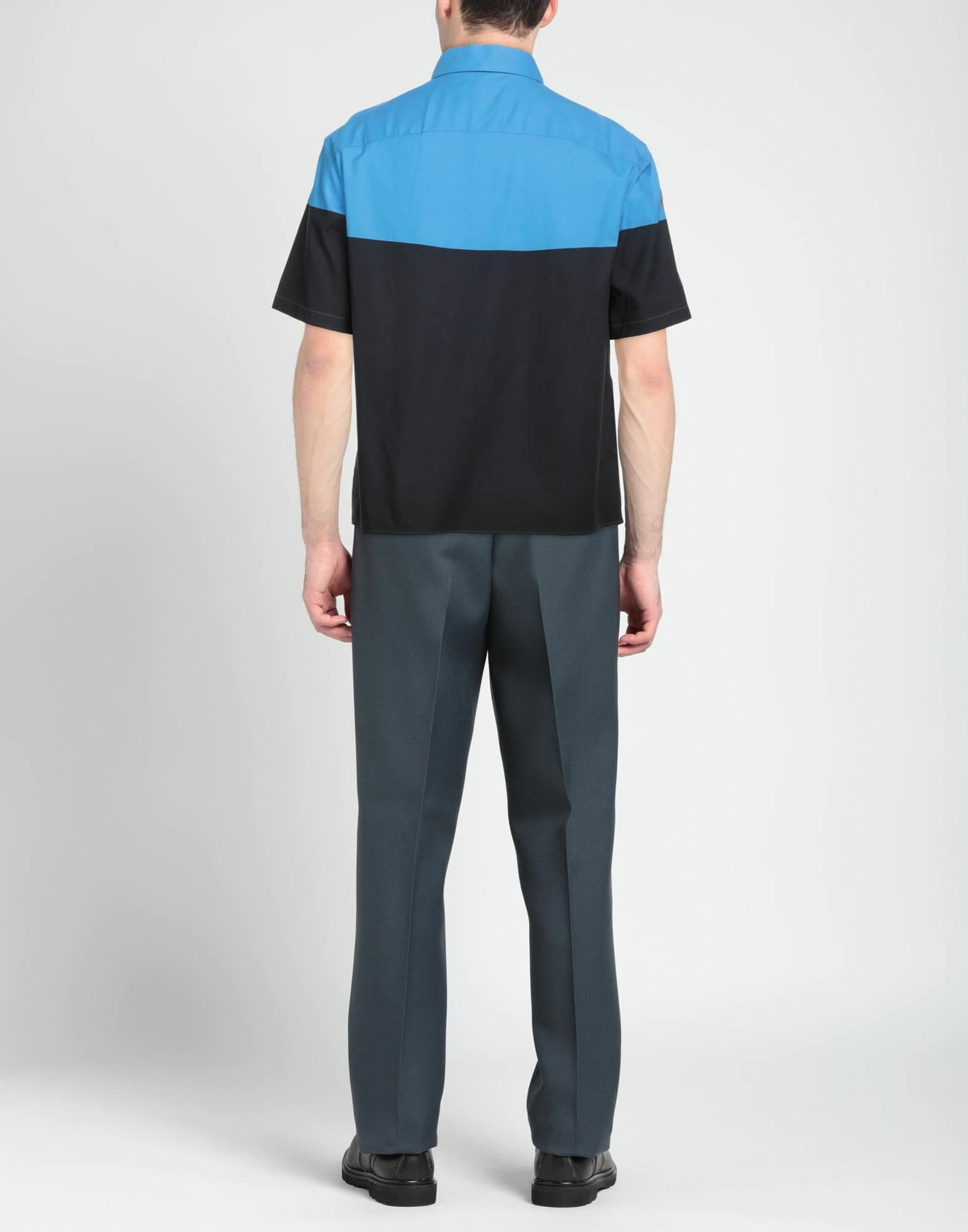 Neil Barrett Mens Shirt Azure